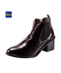 GU | （GU）ＷＯＭＥＮサイドゴアショートブーツ(シューズ)