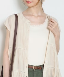 Crisp | レースリブタンク[c1ak2852](タンクトップ)