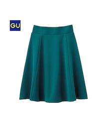 GU | （GU）バックギャザーフレアスカート(スカート)