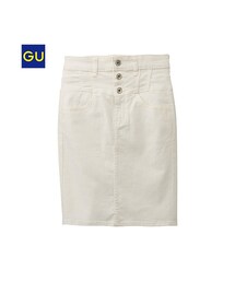 GU | （GU）ハイウエストデニムタイトスカートＡ(スカート)