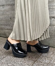 PAGEBOY | 【WEB先行予約】ヘビーソールサボ(シューズ)