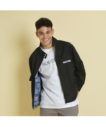 STORES.jp（ストアーズドットジェーピー）の「REVERSIBLE　DAD　JACKET　by  PALM STRIPES　＃Navy（ブルゾン）」