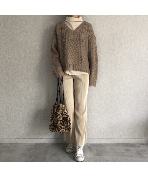 copine（コピン）の「美シルエット！プリーツパンツ(3color）【クリックポスト対象商品】（その他パンツ・レディース・その他）」の11枚目の写真