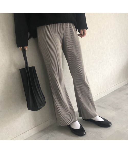 copine（コピン）の「美シルエット！プリーツパンツ(3color）【クリックポスト対象商品】（その他パンツ・レディース・その他）」の6枚目の写真