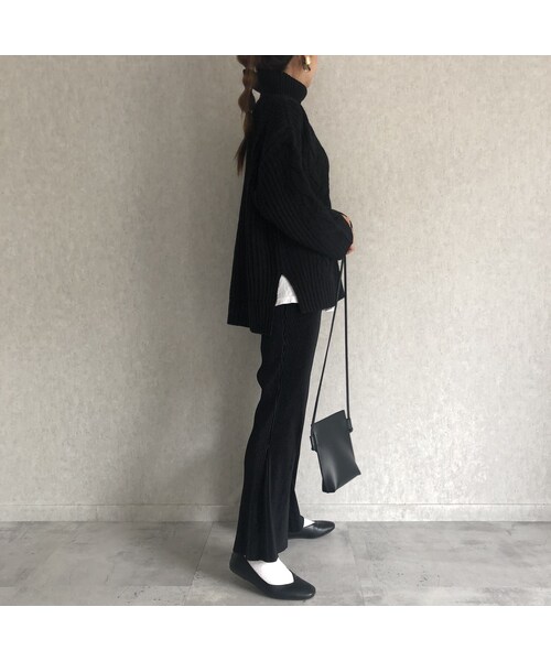 copine（コピン）の「美シルエット！プリーツパンツ(3color）【クリックポスト対象商品】（その他パンツ・レディース・その他）」の4枚目の写真