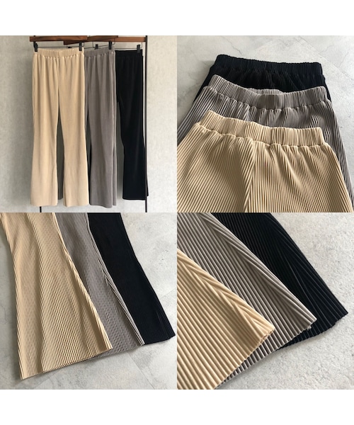 copine（コピン）の「美シルエット！プリーツパンツ(3color）【クリックポスト対象商品】（その他パンツ・レディース・その他）」の15枚目の写真