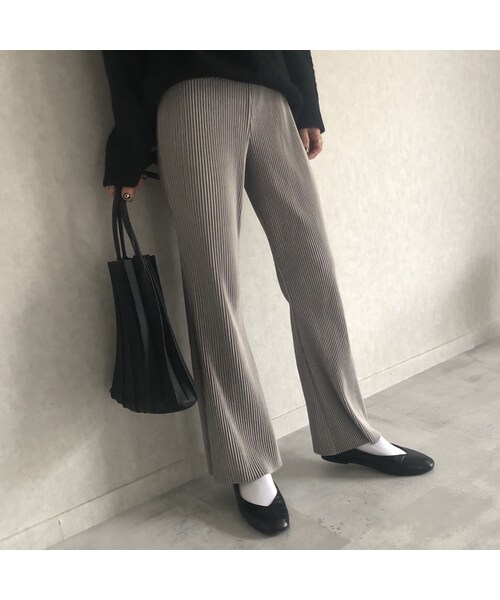 copine（コピン）の「美シルエット！プリーツパンツ(3color）【クリックポスト対象商品】（その他パンツ・レディース・その他）」の9枚目の写真