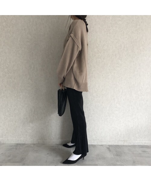 copine（コピン）の「美シルエット！プリーツパンツ(3color）【クリックポスト対象商品】（その他パンツ・レディース・その他）」の3枚目の写真