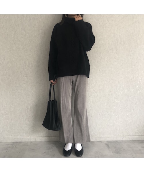 copine（コピン）の「美シルエット！プリーツパンツ(3color）【クリックポスト対象商品】（その他パンツ・レディース・その他）」の7枚目の写真