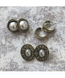 copine（コピン）の「遊び心あるデザインピアス（3type）【クリックポスト対象商品】（ピアス（片耳用））」