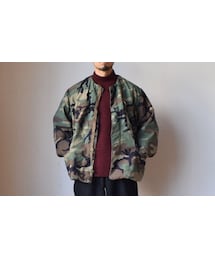 STORES.jp（ストアーズドットジェーピー）の「【カモフラ柄バージョンも登場！】Sunny Side Up REMAKE M-65 MILITARY JACKETサニーサイドアップ リメイクM-65 ノーカラーフィールドジャケット（チノパンツ・メンズ）」