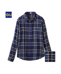 GREAT LAKES GMT.MFG.長袖チェックシャツサイズ16 (L相当) GREAT LAKES GMT.MFG.長袖チェックシャツサイズ16 (L相当) GU