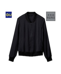 GU（ジーユー）の「（GU）ジップアップブルゾンB（WOMEN ⁄ アウター