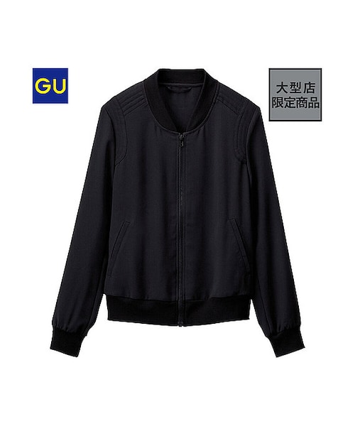 GU（ジーユー）の「（GU）ジップアップブルゾンB（WOMEN ⁄ アウター
