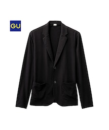 GU | （GU）ライトカットソージャケット（長袖）(ジャケット/アウター)