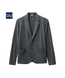 GU | （GU）ライトカットソージャケット（長袖）(ジャケット/アウター)