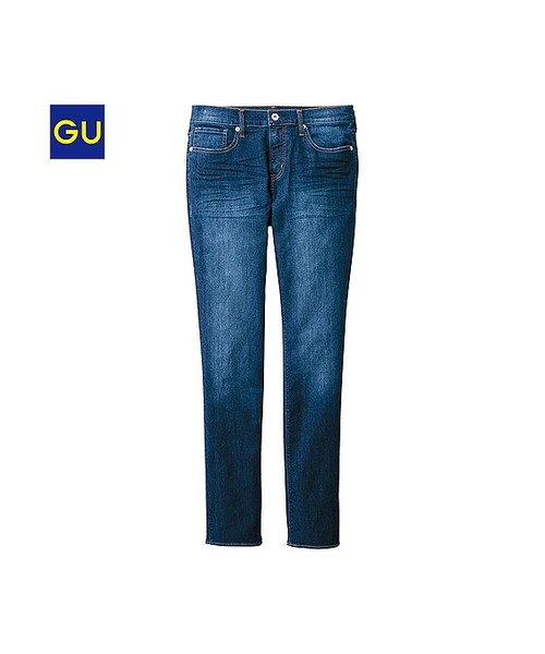 GU（ジーユー）の「（GU）スキニーフィットジーンズＥ（MEN ⁄ ジーンズ・メンズ・BLUE/GRAY・34/29/33/31/28/30/32）」の3枚目の写真