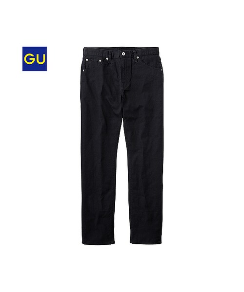 GU(ジーユー)の「(GU)スリムフィットストレートカラージーンズ(股下76)(MEN ⁄ ジーンズ・メンズ・DARK BROWN/RED/BLACK/BEIGE/OFF WHITE/BLUE・34/36/32/28/29/31/33/30)」の3枚目の写真