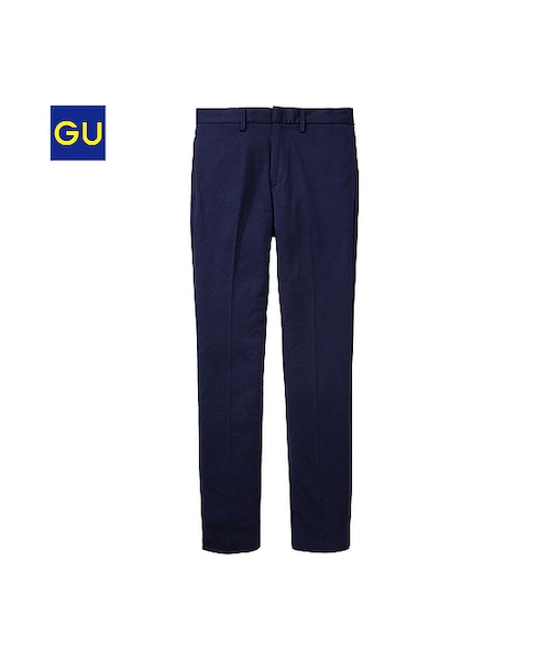 GU（ジーユー）の「（GU）カットソースリムフィットトラウザー