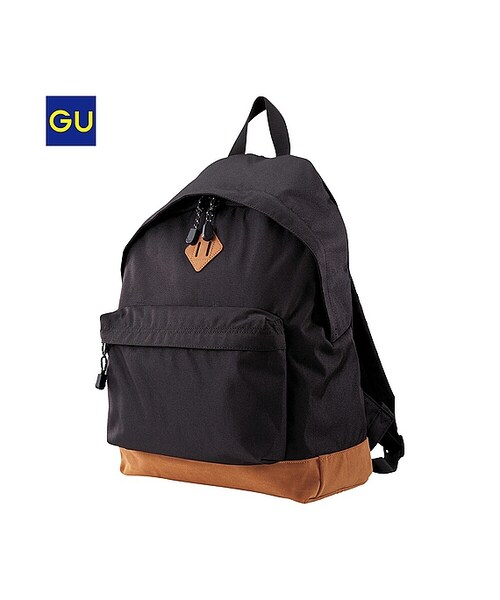 GU（ジーユー）の「（GU）バックパック（MEN ⁄ バッグ・メンズ・NAVY/RED/GREEN/BLACK・-）」の2枚目の写真