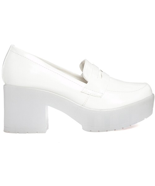 asos（エイソス）の「ASOS SET ME FREE Heels（パンプス・レディース・white・US 10）」の4枚目の写真