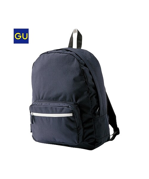 GU(ジーユー)の「(GU)バックパックA(MEN ⁄ バッグ・メンズ・BLUE/BLACK/RED/NAVY・-)」の3枚目の写真