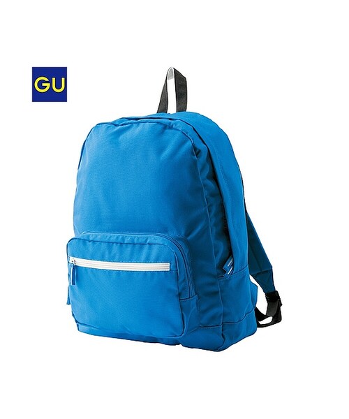 GU(ジーユー)の「(GU)バックパックA(MEN ⁄ バッグ・メンズ・BLUE/BLACK/RED/NAVY・-)」の1枚目の写真