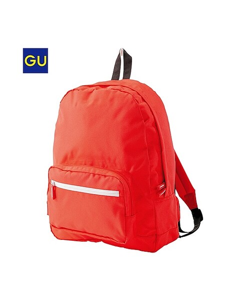GU(ジーユー)の「(GU)バックパックA(MEN ⁄ バッグ・メンズ・BLUE/BLACK/RED/NAVY・-)」の4枚目の写真