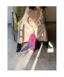 ZURI（ズリ）の「STEVIE・Turtleneck Long Knit Dress (0W23004o)（ワンピース・レディース）」