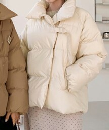 DHOLIC | ベルト中綿ジャンパー(ダウンジャケット/コート)