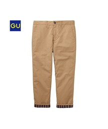 GU | （GU）カラーテーパードクロップドパンツ(パンツ)