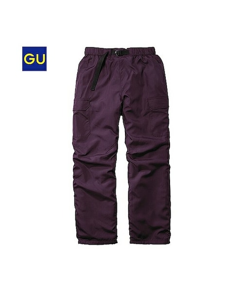 GU（ジーユー）の「（GU）裏フリースイージーカーゴパンツＡ（MEN ⁄ チノ・その他パンツ・メンズ・GRAY/WINE/DARK GREEN/NAVY/OLIVE/BEIGE/BLACK・XL/M/L/S）」の7枚目の写真