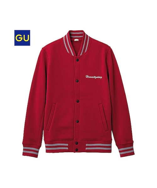 GU（ジーユー）の「（GU）スウェットスタジャン（長袖）（MEN 