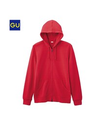 GU | （GU）スウェットフルジップパーカ（長袖）(トップス)