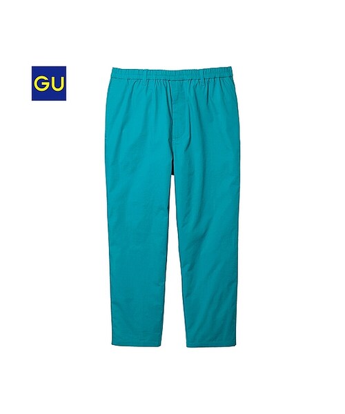 GU（ジーユー）の「（GU）イージークロップドパンツ（MEN ⁄ クロップドパンツ・メンズ・ORANGE/BLUE/BEIGE/NAVY/GREEN/OLIVE/GRAY/BLACK・L/S/M/XL）」の5枚目の写真