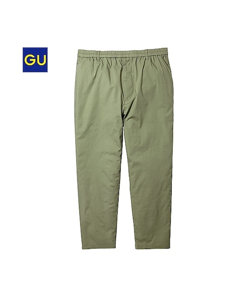 GU（ジーユー）の「（GU）イージークロップドパンツ（MEN ⁄ クロップドパンツ・メンズ・ORANGE/BLUE/BEIGE/NAVY/GREEN/OLIVE/GRAY/BLACK・L/S/M/XL）」の6枚目の写真