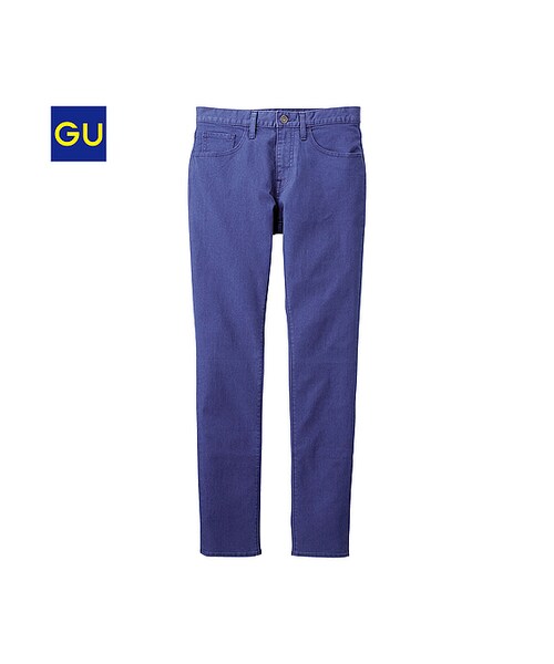GU(ジーユー)の「(GU)カラージャストフィットジーンズB(MEN ⁄ ジーンズ・メンズ・GREEN/GRAY/BLACK/BLUE/BROWN/WINE・33/32/29/28/34/31/30)」の5枚目の写真