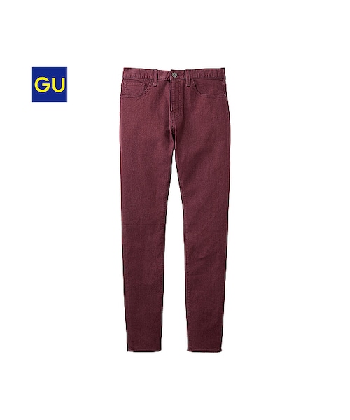 GU(ジーユー)の「(GU)カラージャストフィットジーンズB(MEN ⁄ ジーンズ・メンズ・GREEN/GRAY/BLACK/BLUE/BROWN/WINE・33/32/29/28/34/31/30)」の6枚目の写真