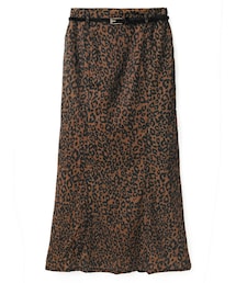 GRL | ベルト付きレオパードマーメイドスカート(スカート)