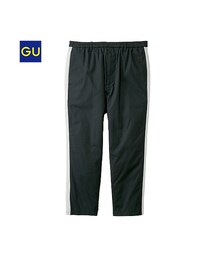 GU | （GU）イージークロップドパンツ（サイドライン）(パンツ)