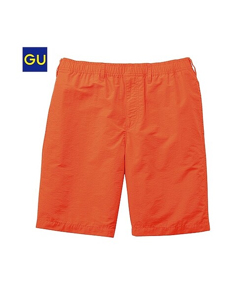 GU（ジーユー）の「（GU）サーフショーツ（MEN ⁄ ハーフパンツ・メンズ・BLACK/NAVY/BLUE/GREEN/ORANGE/GRAY・L/S/M/XL）」の6枚目の写真