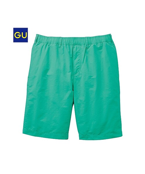 GU（ジーユー）の「（GU）サーフショーツ（MEN ⁄ ハーフパンツ・メンズ・BLACK/NAVY/BLUE/GREEN/ORANGE/GRAY・L/S/M/XL）」の3枚目の写真