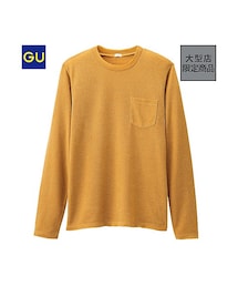 GU | （GU）カットオフプルオーバー（長袖）Ａ(トップス)