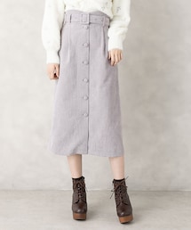OLIVE des OLIVE（オリーブデオリーブ）の「前開きナロースカート（スカート・レディース）」