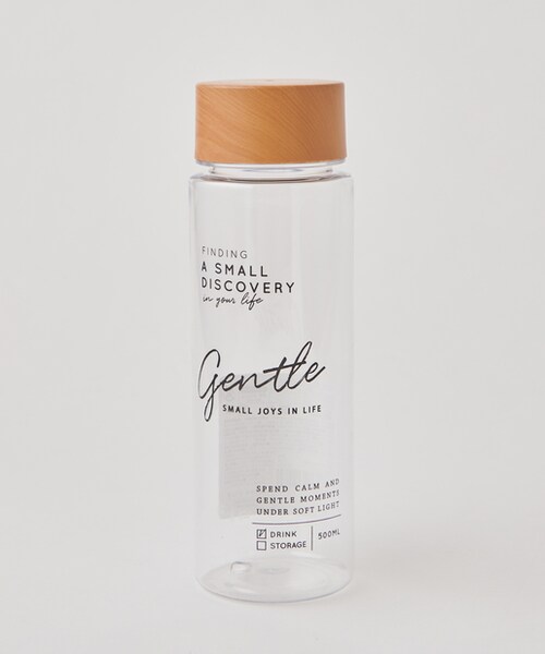 3coins（3coins）の「クリアボトル500ml（キッチンツール・その他・FREE）」の1枚目の写真