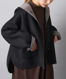 PUAL CE CIN（ピュアルセシン）の「リバーフードジャケット（テーラードジャケット）」