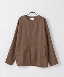 COLONY 2139（コロニートゥーワンスリーナイン）の「起毛ツイルノーカラージャケット(セットアップ可)（テーラードジャケット・メンズ）」