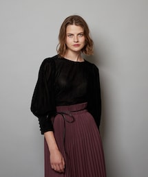 CIAOPANIC（チャオパニック）の「ベロアコールブラウス（シャツ/ブラウス）」