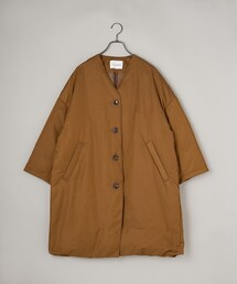 CIAOPANIC | Aラインノーカラーダウンコート(その他アウター)