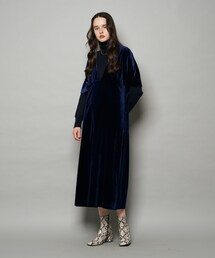 CIAOPANIC | 【SUPERTHANKS/スーパーサンクス】別注ベロアワンピース(ワンピース)